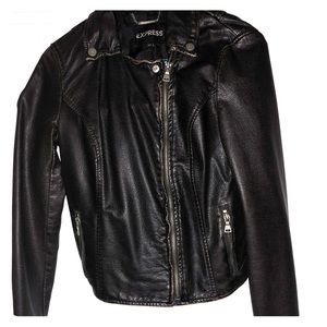 Vintage Black Leather Jacket